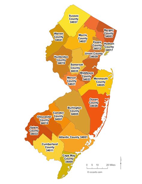 Training and Certification Options for MAP New Jersey Zip Code Map